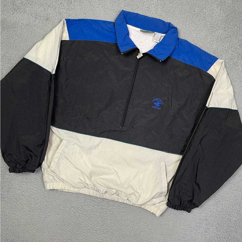 Vintage Beverly‎ Hills polo club windbreaker jacket